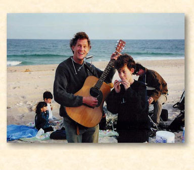 Jim at the beach